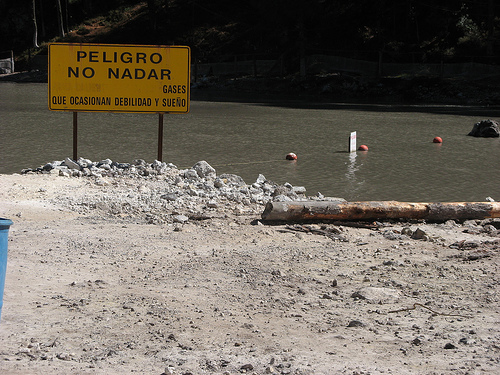 Los Azufres: baño de lodo