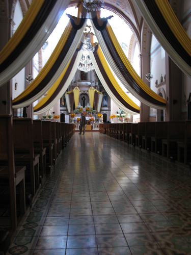 Tzintzuntzan church