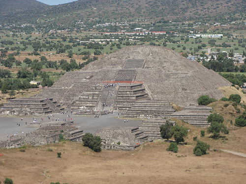 Teotihuacán: moon pyramid