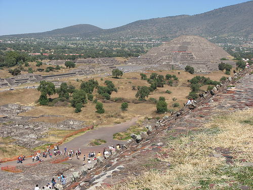 Teotihuacán: moon pyramid